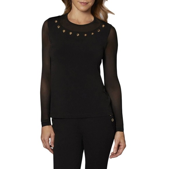 Anatomie - Long Sleeve Leather Top
